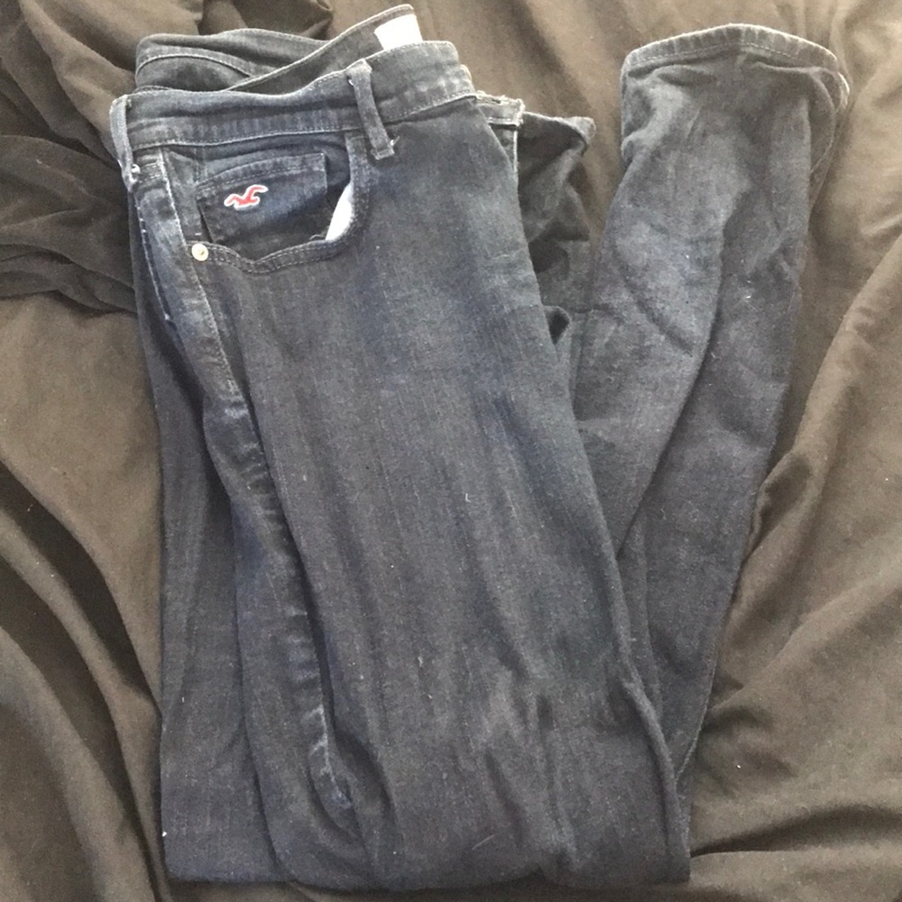 Hollister Jeans! Dark navy wash!
